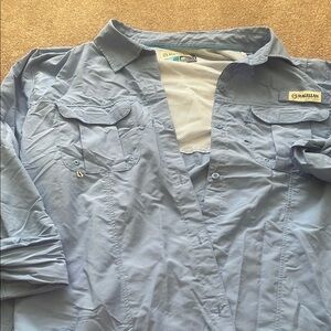 Magellan Blue Button-Up Shirt